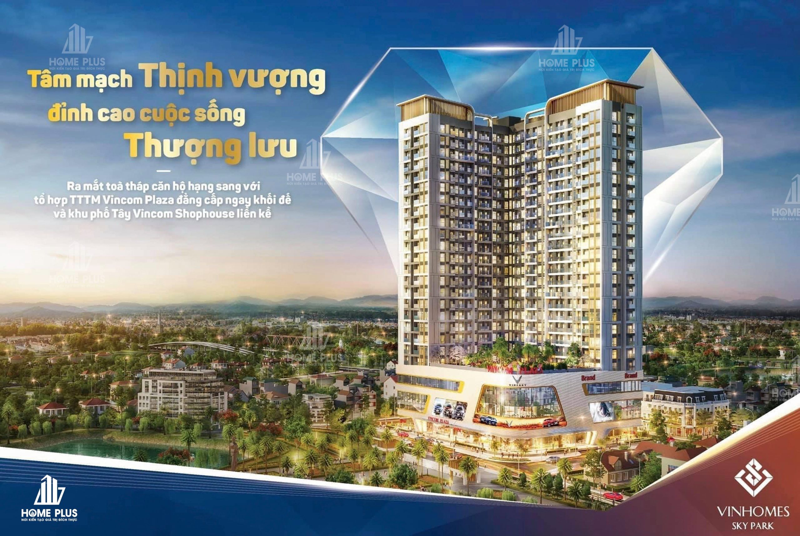 VINHOMES SKY PARK BẮC GIANG – TỌA ĐỘ KIM CƯƠNG – TÂM MẠCH THỊNH VƯỢNG